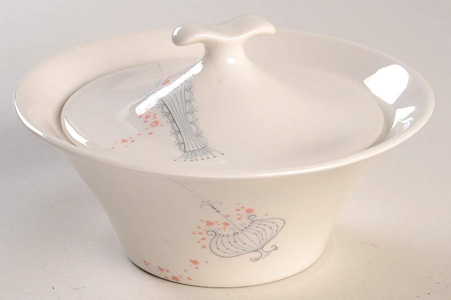 Jardinieres Sugar Bowl & Lid by Iroquois-1