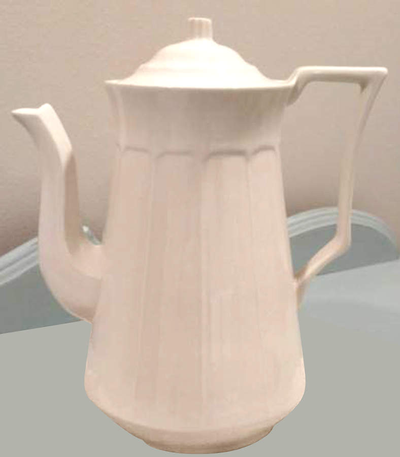 Joshua Crabtree, Esq. Coffee Pot & Lid by Iroquois-1