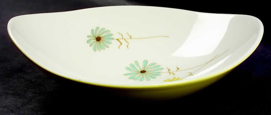 Lazy Daisy Lugged Soup Bowl by Iroquois-1