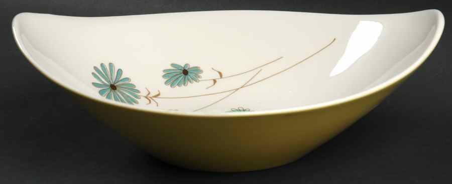 Lazy Daisy 10" Oval Vegetable Bowl by Iroquois-1