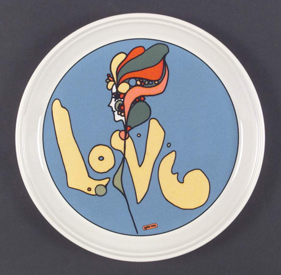 Love Dinner Plate by Iroquois-1