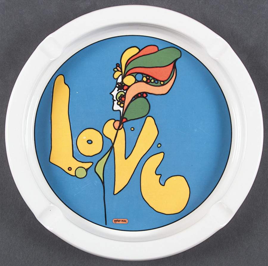 Love 10" Ashtray by Iroquois-1
