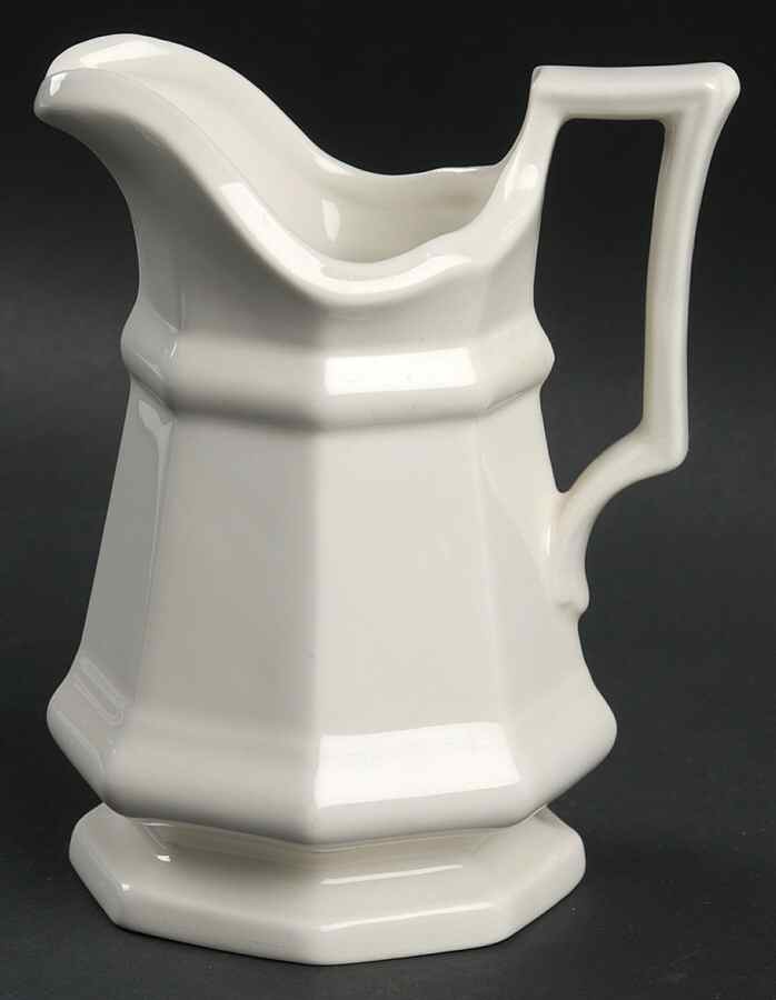 Museum White Creamer by Iroquois-1