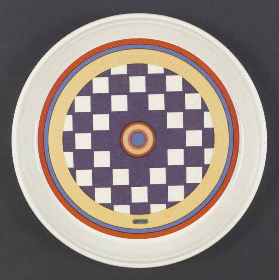 Opticon Dinner Plate by Iroquois-1