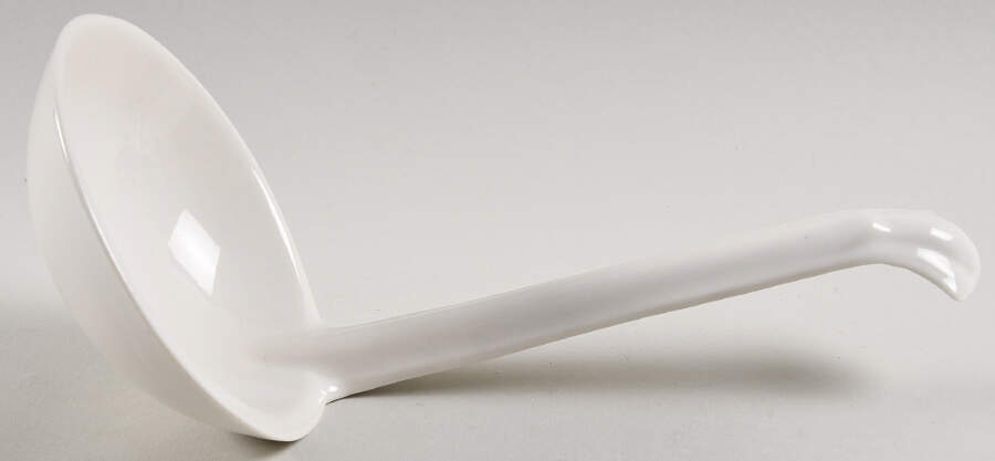 Periwinkle Tureen Ladle by Iroquois-1