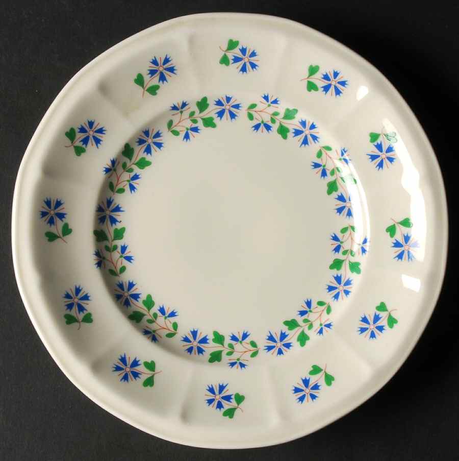 Periwinkle Bread & Butter Plate by Iroquois-1