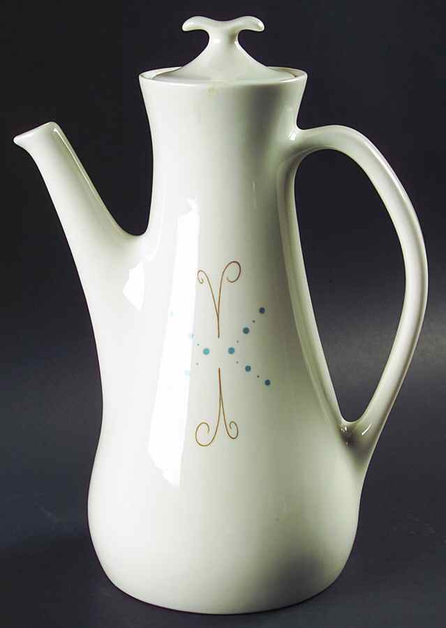 Pins and Beads Coffee Pot & Lid by Iroquois-1