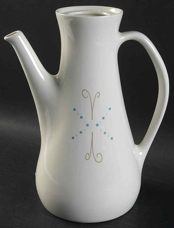 Pins and Beads Coffee Pot No Lid by Iroquois-1