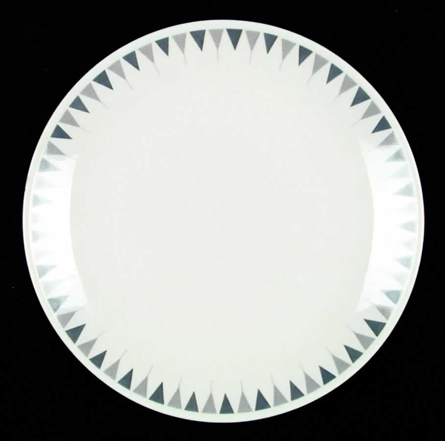 Pyramids Dinner Plate by Iroquois-1