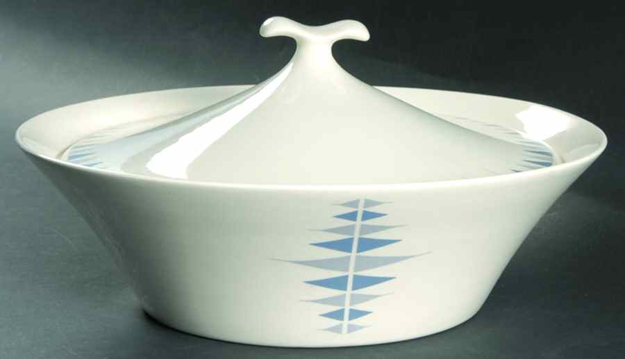 Pyramids 2 Qt Round Covered Casserole by Iroquois-1