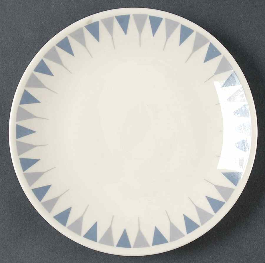 Pyramids Bread & Butter Plate by Iroquois-1