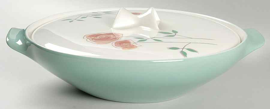 Rosemary 2 Qt Round Covered Casserole by Iroquois-1