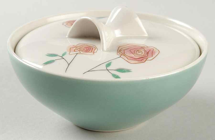 Rosemary Sugar Bowl & Lid by Iroquois-1