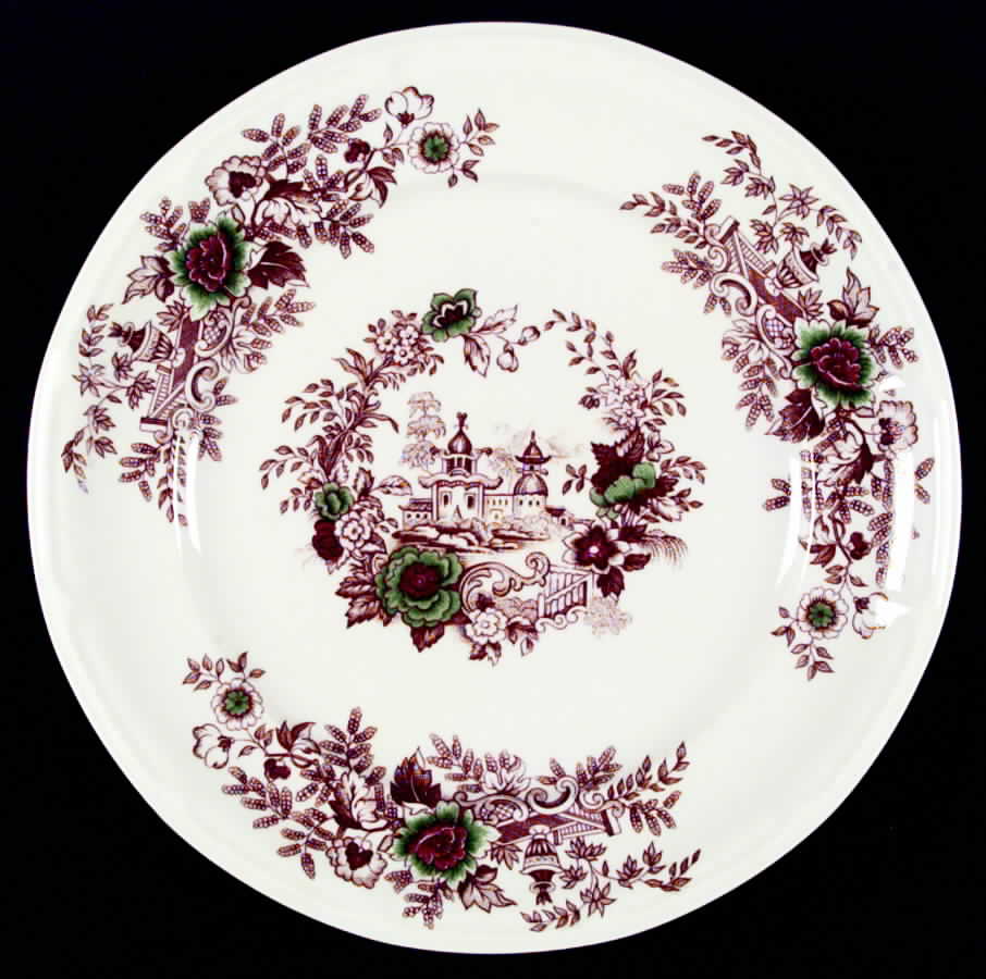 Sarah Jordan Dinner Plate by Iroquois-1