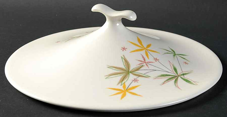 Spring Flowers Lid for Round Vegetable by Iroquois-1