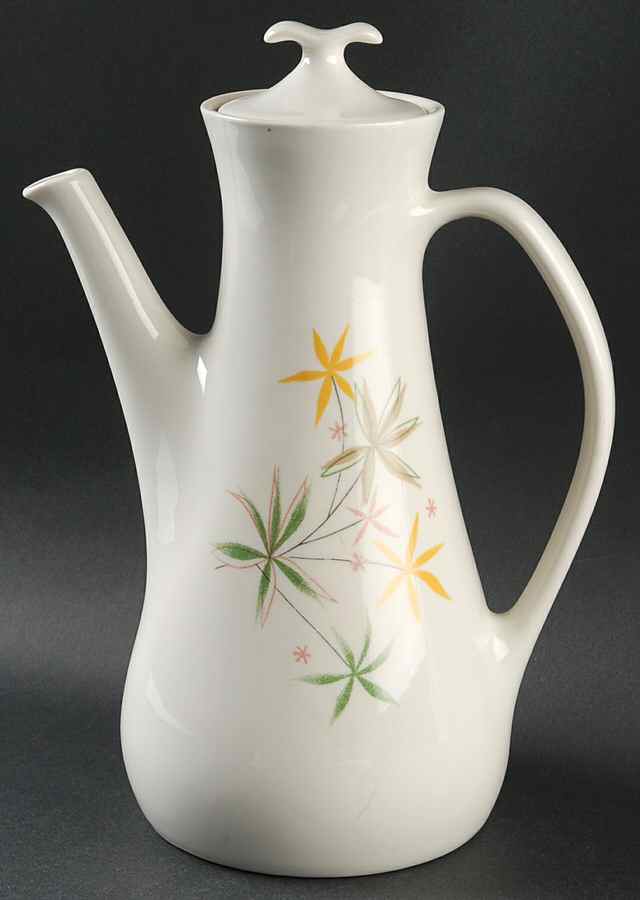 Spring Flowers Coffee Pot & Lid by Iroquois-1