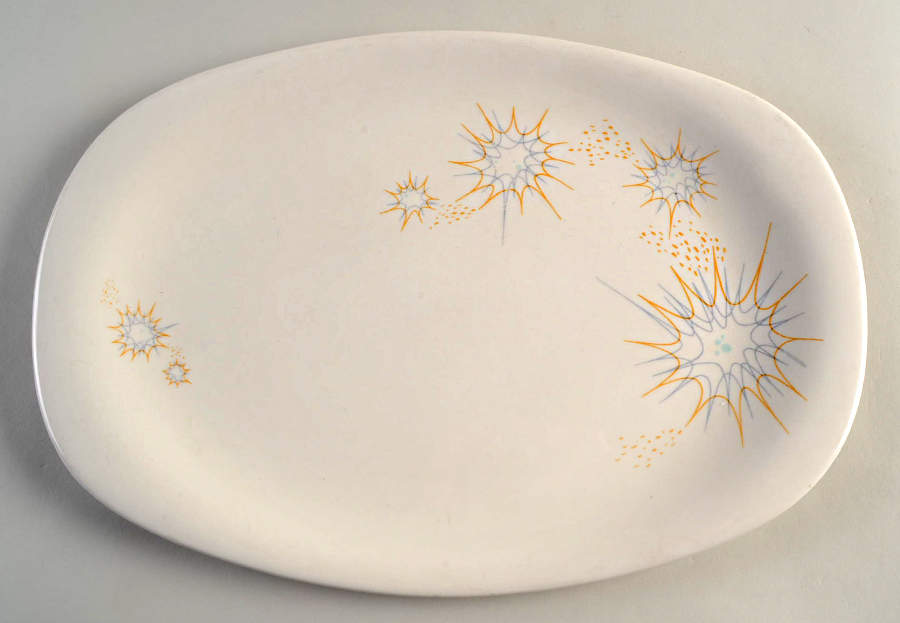 Stellar 15" Oval Serving Platter by Iroquois-1
