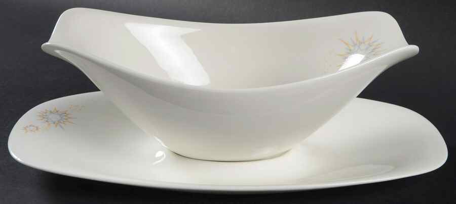 Stellar Gravy Boat & Underplate by Iroquois-1