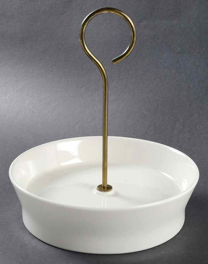 Stellar Ceramic Condiment Stand with Metal Center Handle by Iroquois-1