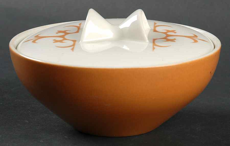 Teuton Sugar Bowl & Lid by Iroquois-1