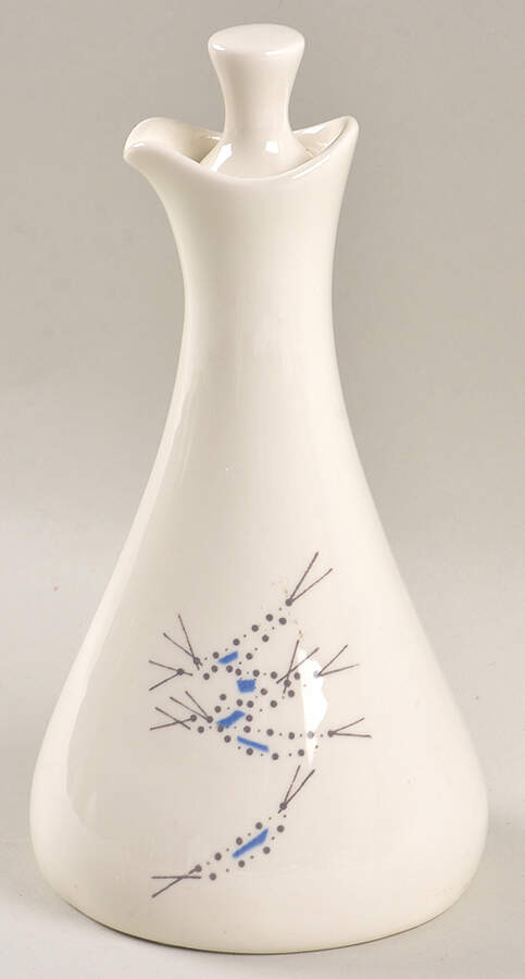 Vision Oil Or Vinegar Cruet and Stopper by Iroquois-1