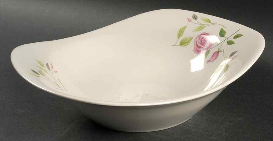 Wild Rose 11" Large Salad Serving Bowl by Iroquois-1