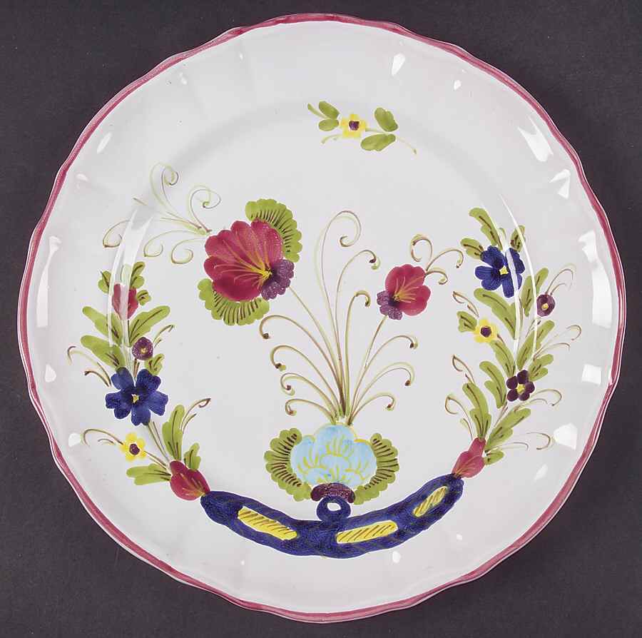 Carnation Dinner Plate by Italy-1