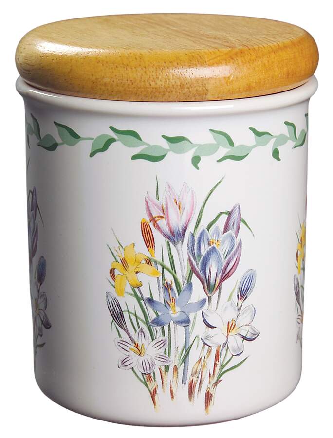 Smithsonian Botanic 4" Storage Jar & Lid by International-1