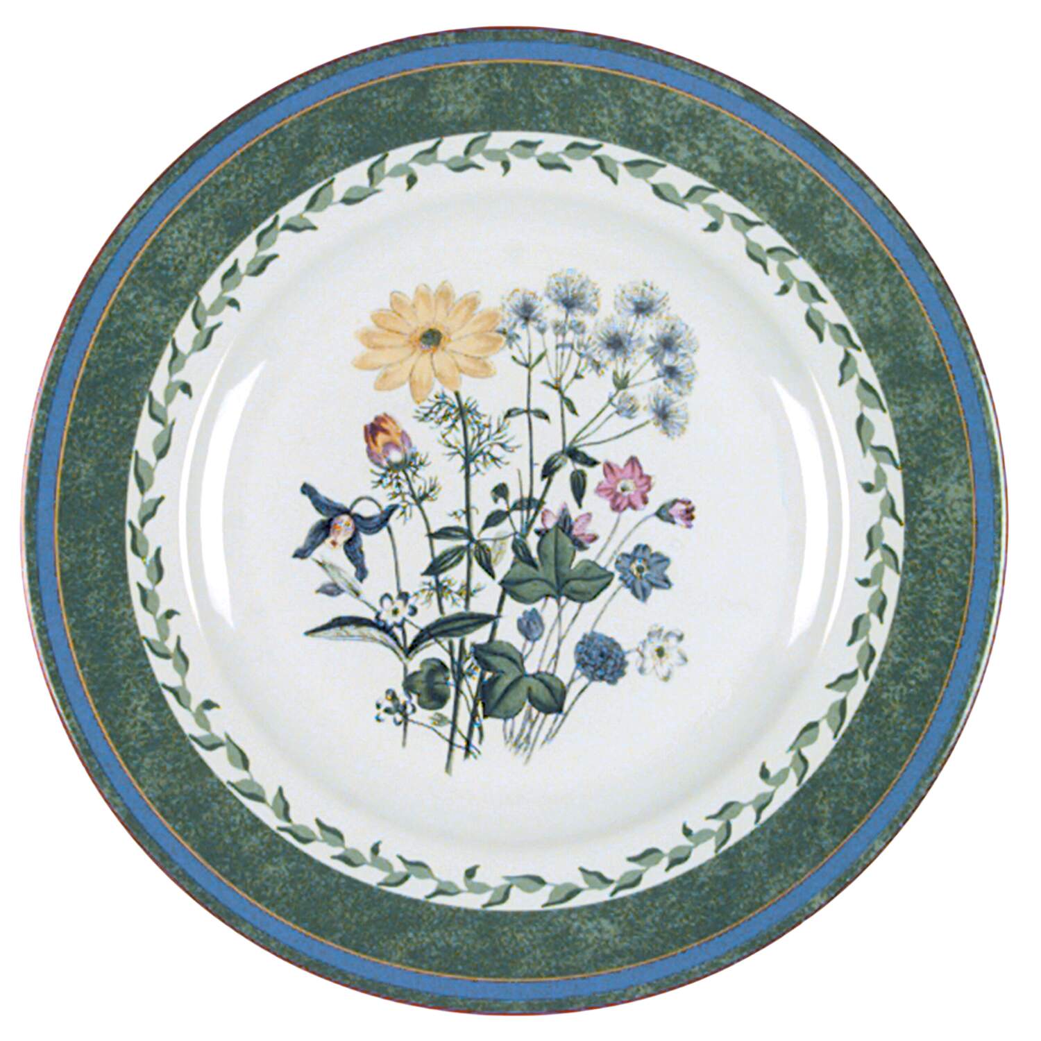 Smithsonian Botanic Salad Plate by International-1