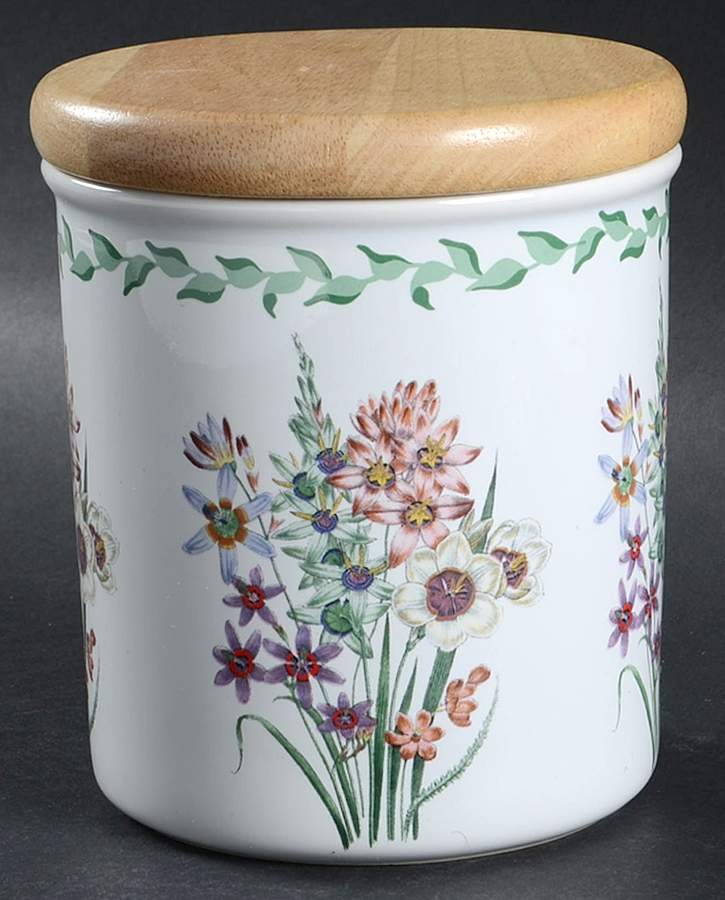 Smithsonian Botanic 5" Storage Jar & Lid by International-1