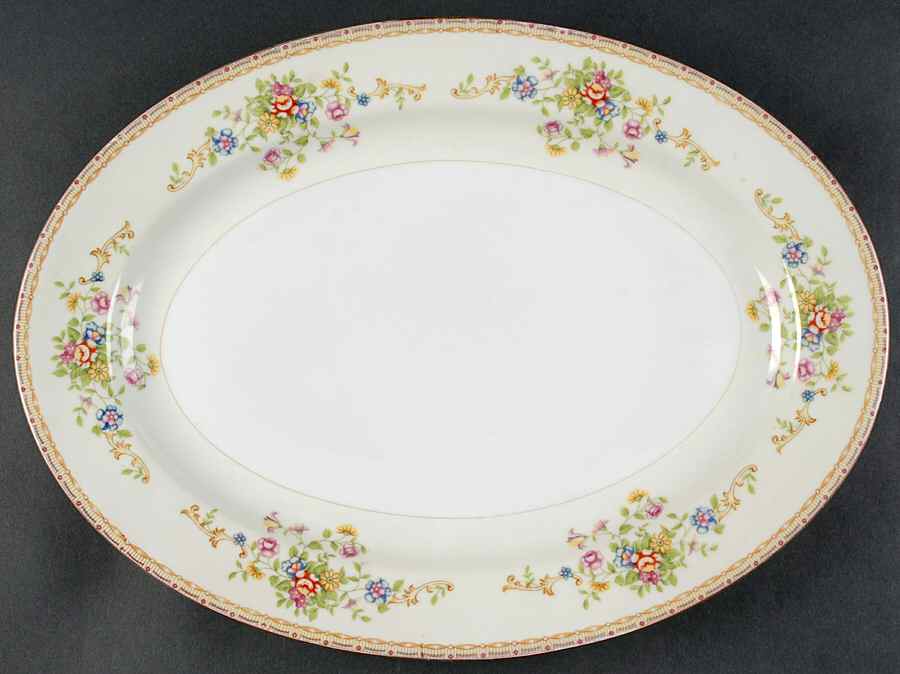 IMP30 16" Oval Serving Platter by Imperial (Japan)-1