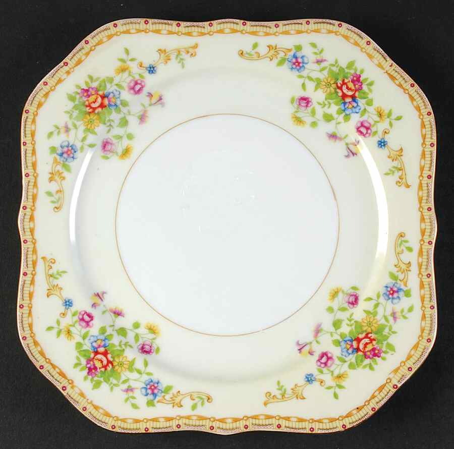 IMP30 Square Salad Plate by Imperial (Japan)-1