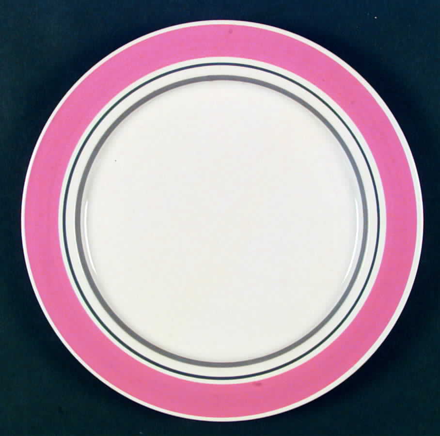 Spiral Rose Dinner Plate by International-1