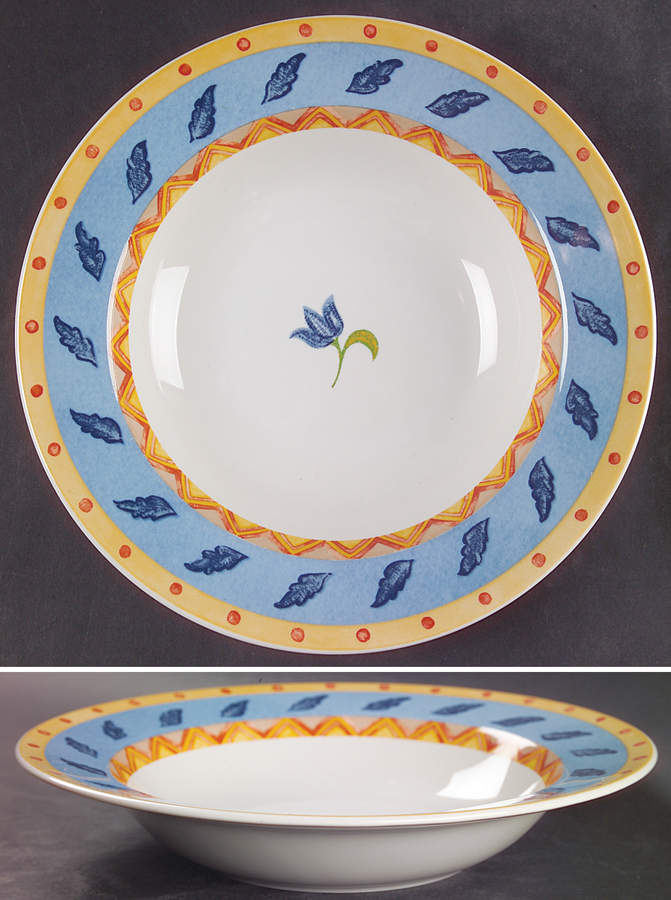 Sanibel Large Rim Soup Bowl by Interiors (PTS)-1