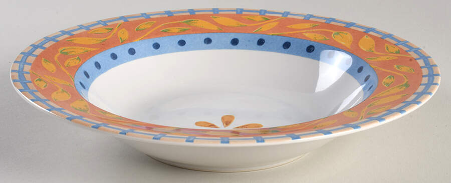 Sanibel Large Rim Soup Bowl by Interiors (PTS)-1