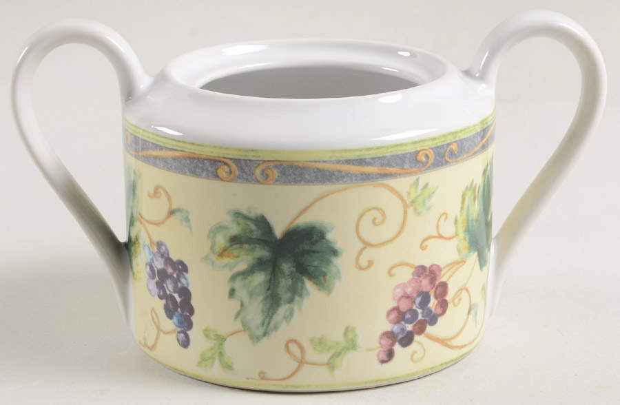 Tuscan Country Sugar Bowl No Lid by Interiors (PTS)-1