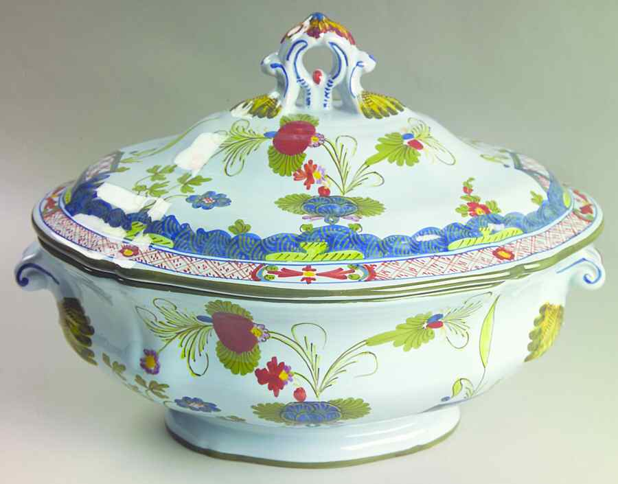 Garofano Imola Tureen &  Lid by Imolarte (Imola)-1