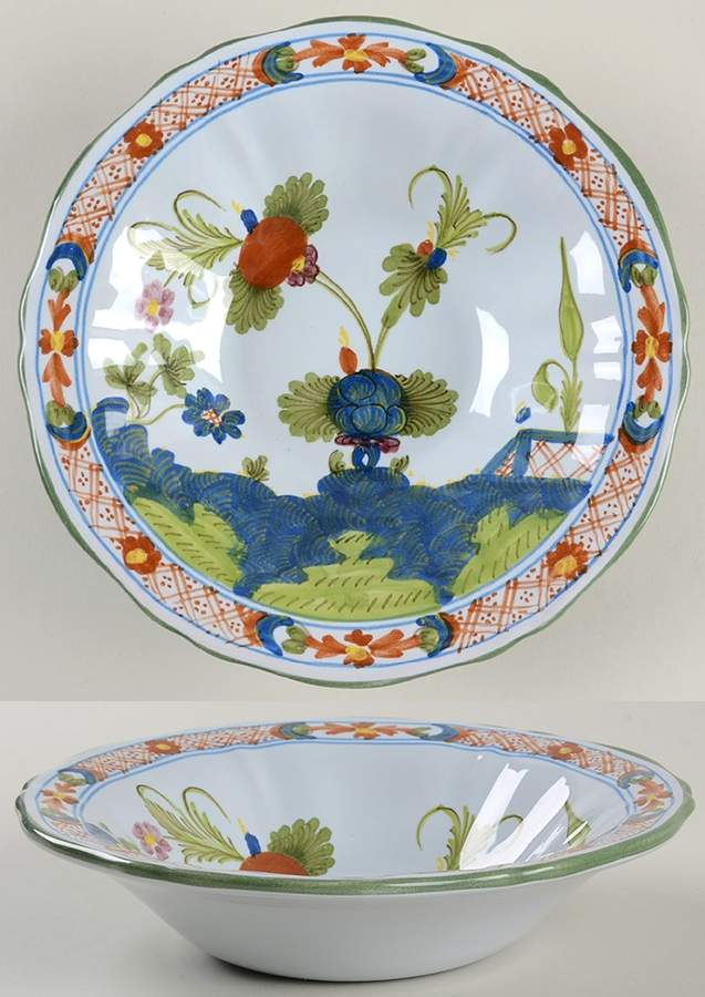 Garofano Imola Coupe Cereal Bowl by Imolarte (Imola)-1