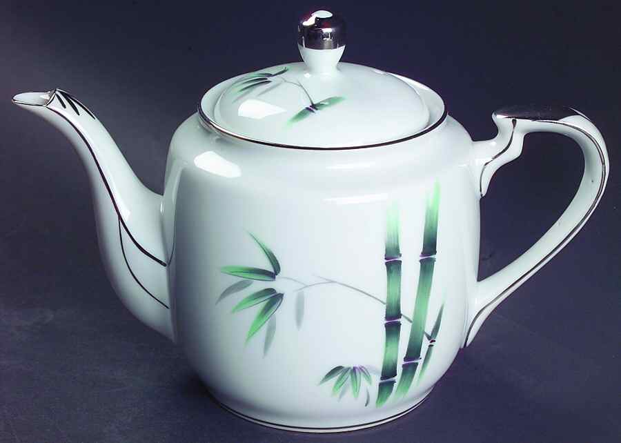 A5099 Teapot & Lid by I China (Japan)-1