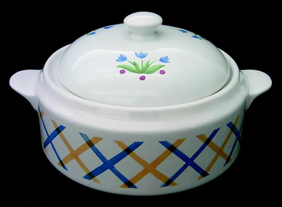 Ariel Round Covered Vegetable by International-1