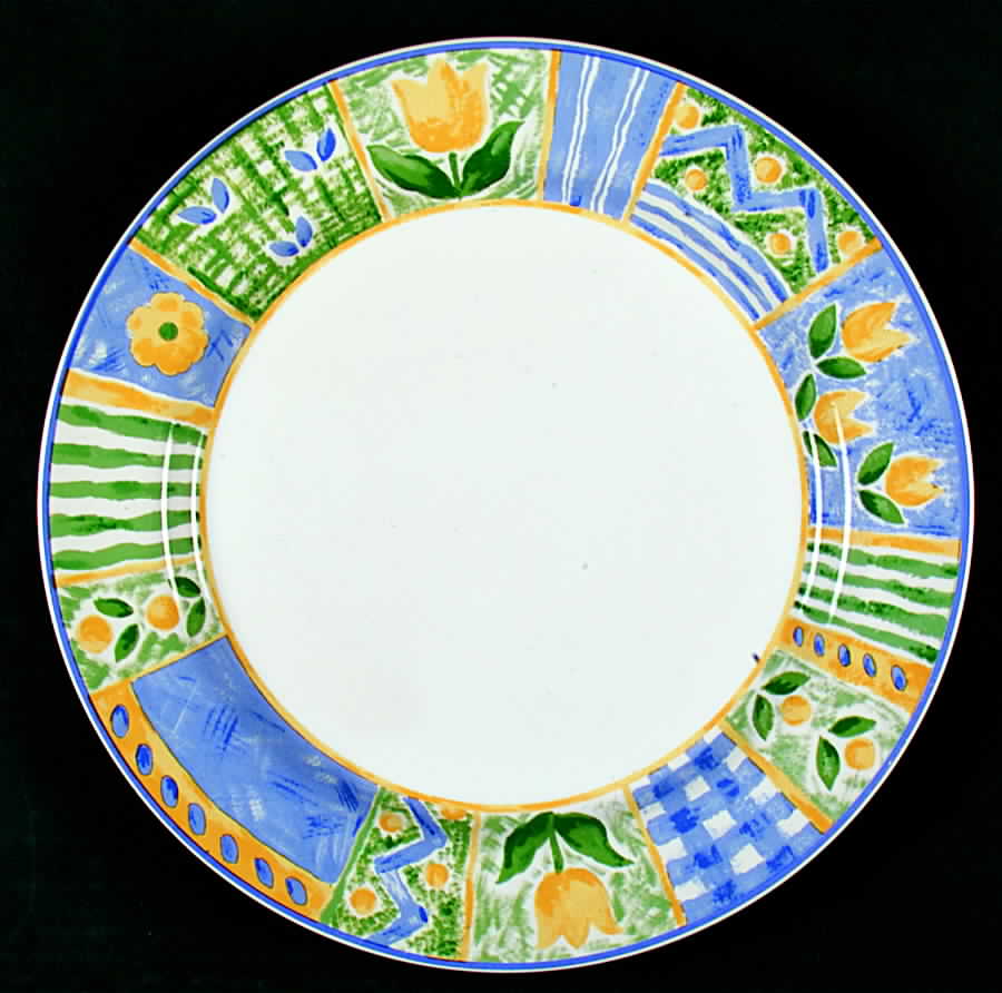 Spring Tulip Dinner Plate by International-1
