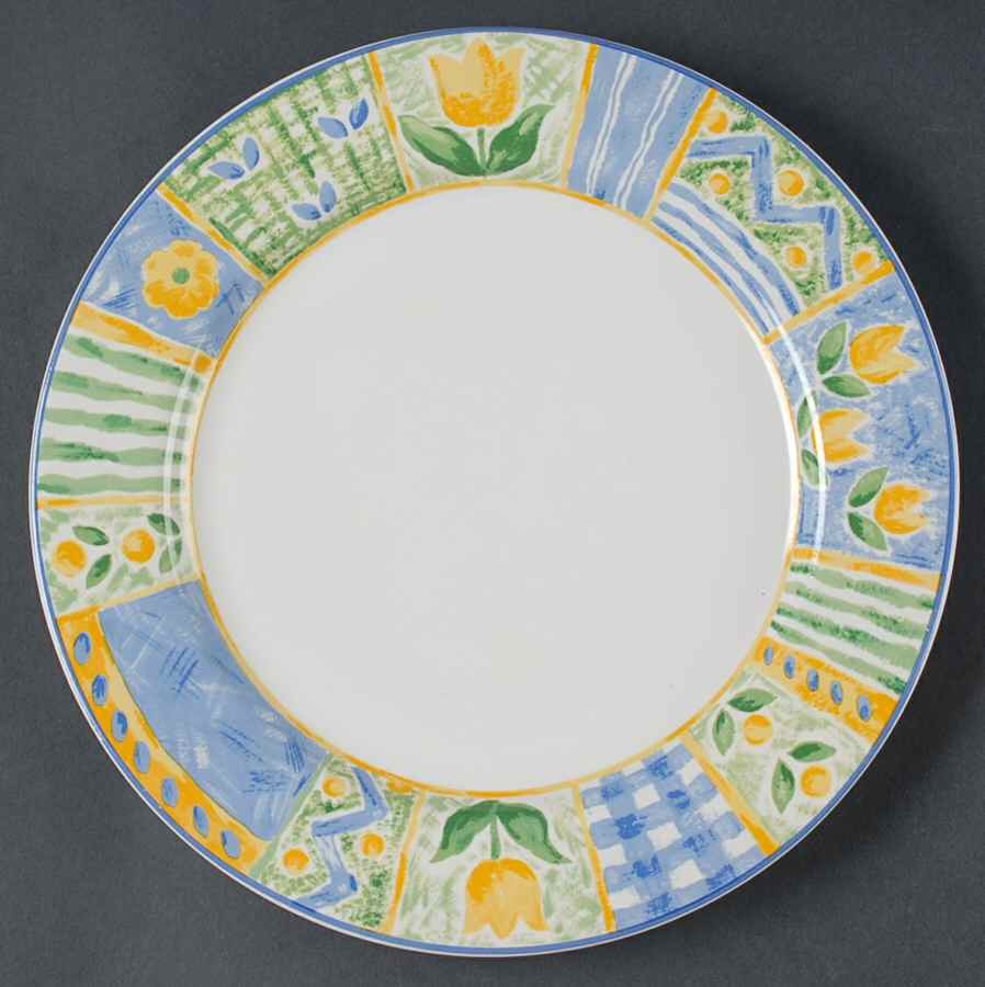 Spring Tulip 12" Chop Plate (Round Platter) by International-1