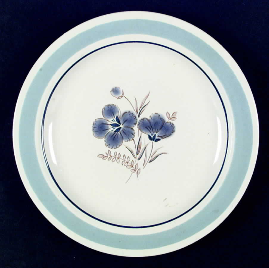 Blueberry Bloom Dinner Plate by International-1