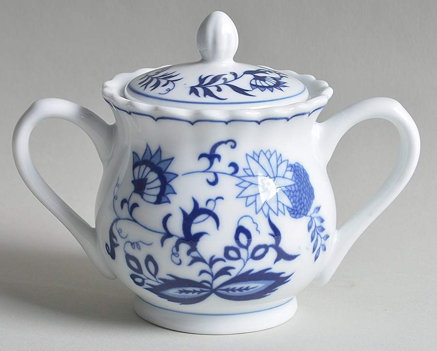 Silk Road Sugar Bowl & Lid by International-1