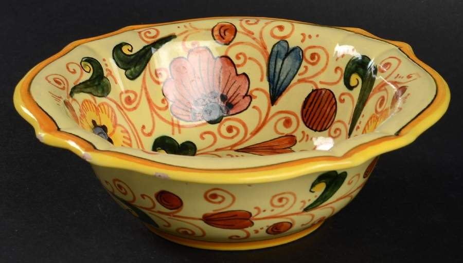 Lorenzo Rim Fruit/Dessert (Sauce) Bowl by Italy-1