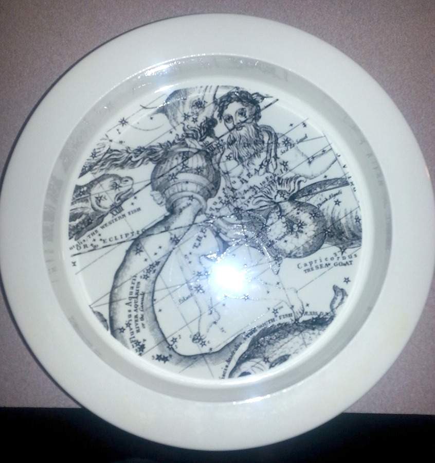 Astrology Large Rim Soup Bowl by Iroquois-1