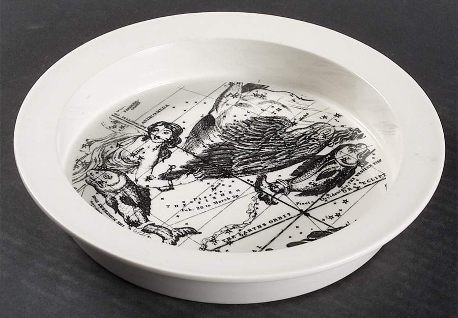 Astrology Large Rim Soup Bowl by Iroquois-1
