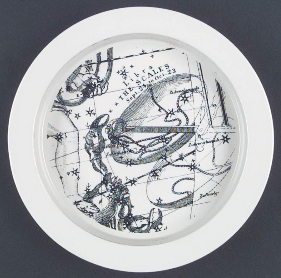 Astrology Large Rim Soup Bowl by Iroquois-1