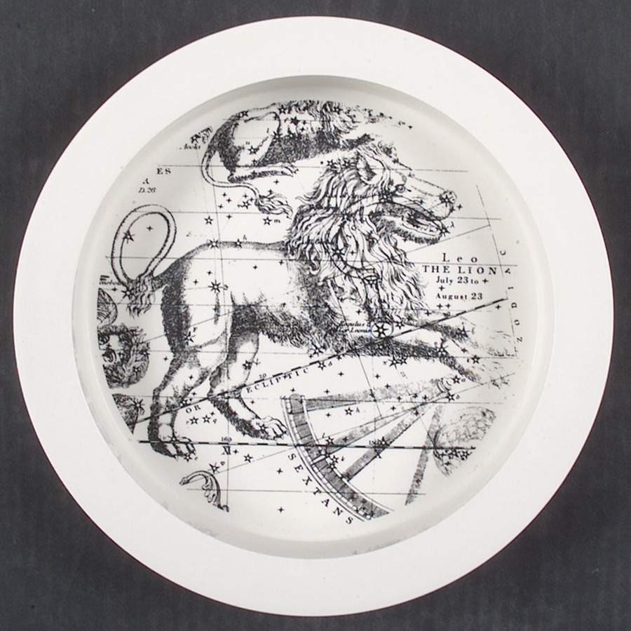 Astrology Large Rim Soup Bowl by Iroquois-1