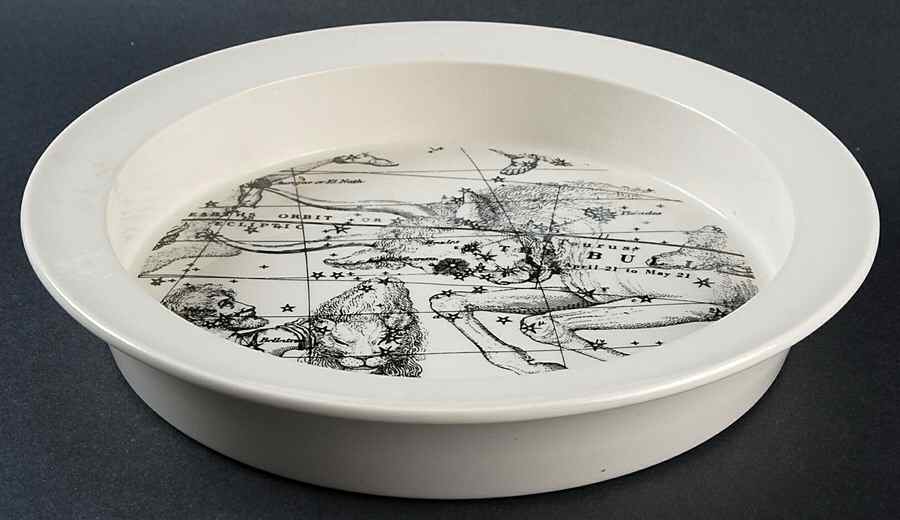 Astrology Large Rim Soup Bowl by Iroquois-1